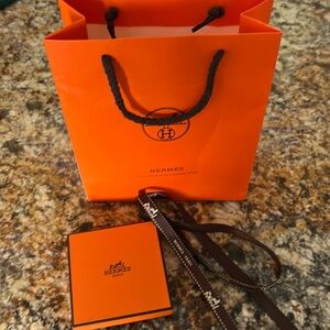 Hermes Packaging (bag, box, ribbon)